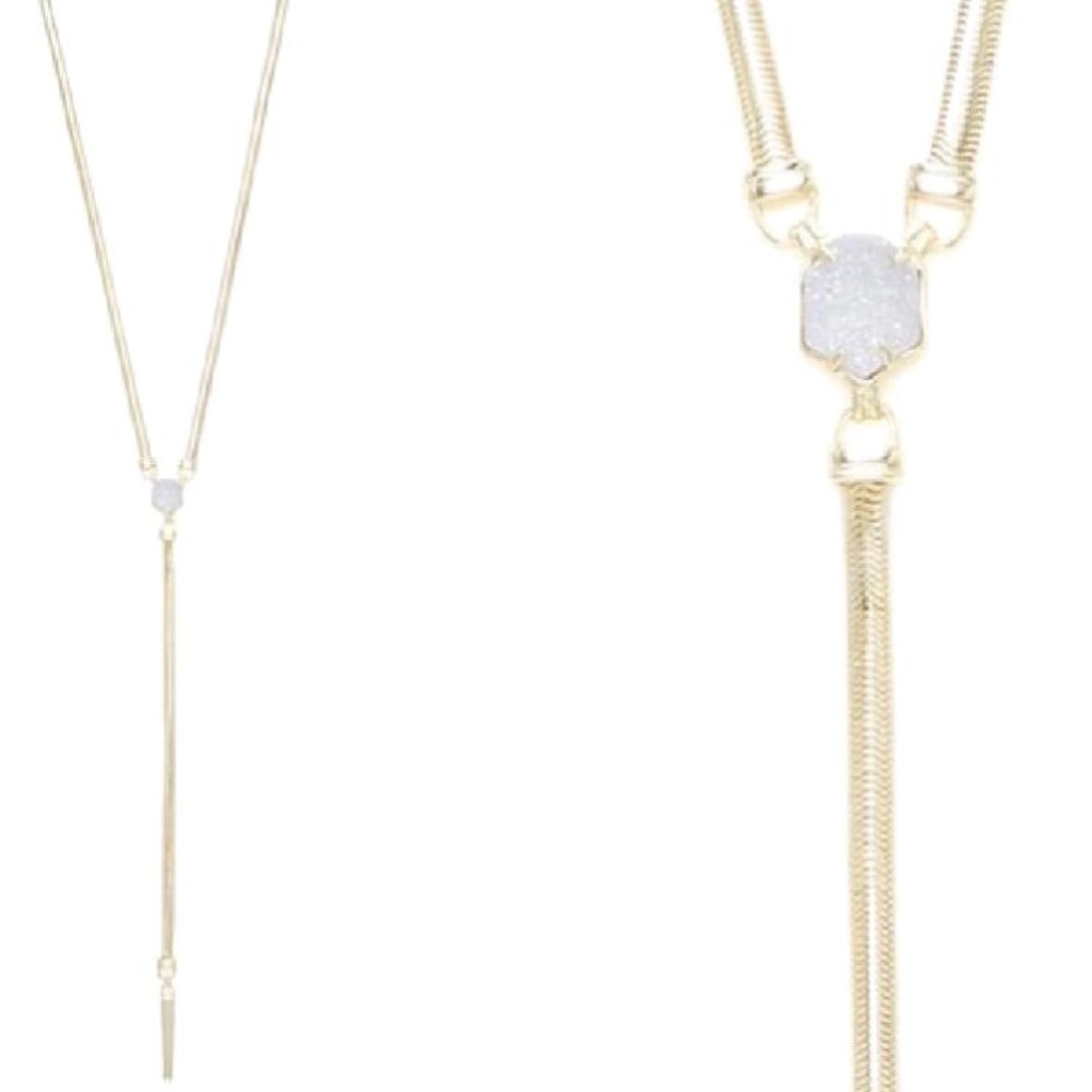 Kendra Scott Starla, iridescent drusy